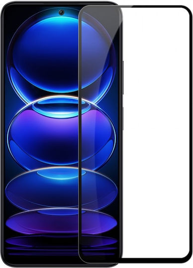 ObaStyle Full Glue Tempered Glass Μαύρο (Redmi Note 13 Pro+)