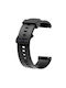 Strap Silicone Black (Forerunner 55/245/645 / Vivoactive 3/5/HR / Venu Sq 2)