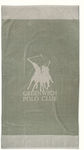 Greenwich Polo Club Beach Towel Cotton Gray 170x90cm.