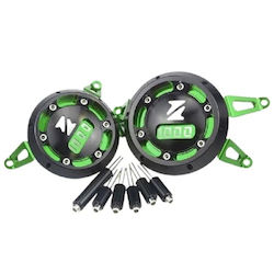 Motorcycle Engine Cover Protector Kawasaki Z1000 Green