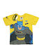 Kinderoberteile Kurzärmelig Gelbe Batman