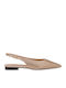 Γυναικείες Μπαλαρίνες Slingback σε Χρυσό Χρώμα