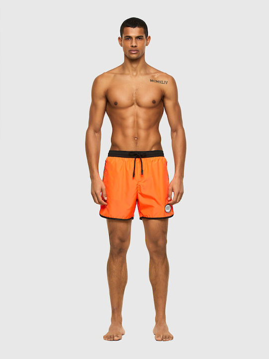 Diesel Herren Badebekleidung Shorts Orange