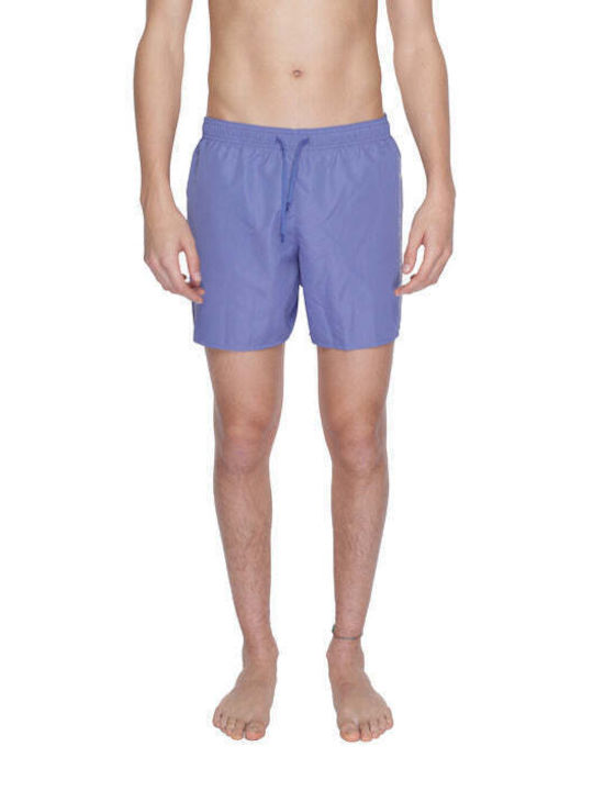 Emporio Armani Herren Badebekleidung Shorts Lila