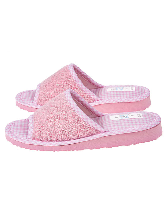 Amaryllis Slippers Winter Women's Slippers in Pink color