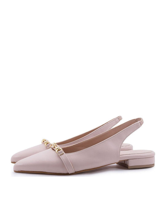 Stefania Damen Ballerinas in Rosa Farbe