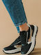 Plato Damen Chunky Sneakers Black / White