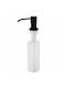 Εντοιχιζόμενο Dispenser Κουζίνας Πλαστικό Μαύρο 300ml