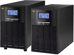 Orvaldi V1KL UPS On-Line 1000VA 800W with 4 IEC Power Plugs