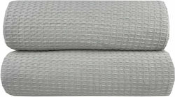 Astron Italy Übergroße Hoteldecke Pique Gray 230x245cm 1Stück Astron Italy Übergroße Hoteldecke Pique Gray 230x245cm 1Stück