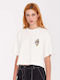 Volcom Women's Oversized T-shirt White