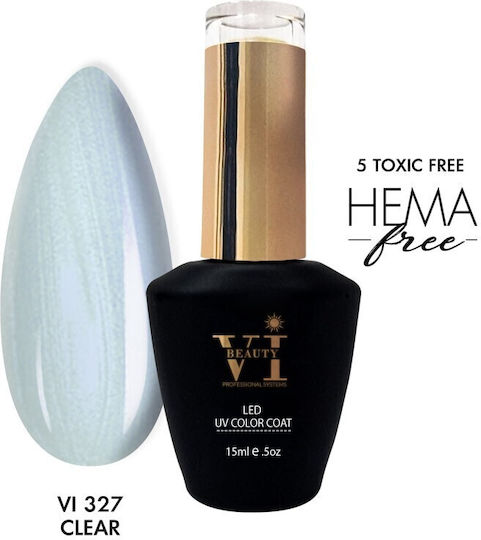 Beauty VI Semi-Permanent Nail Polish Mermaid Blue 15ml 1pcs