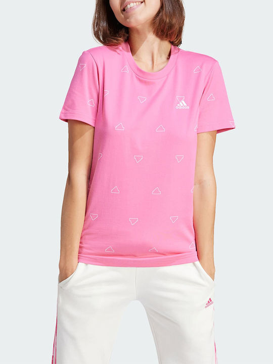 Adidas Γυναικείο T-shirt Ροζ