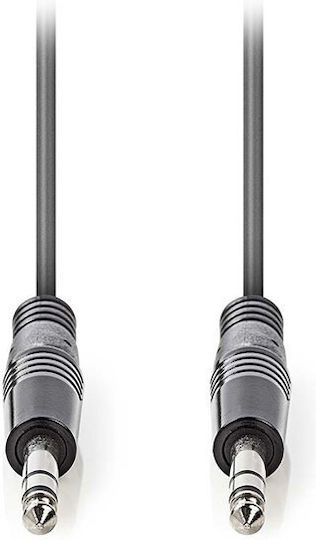 Nedis 3.5mm Jack Cable 3.5mm Male - 3.5mm Male Black 1.5m COTH23020GY15