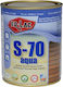 ER-LAC S-70 Aqua Surface Varnish Polyurethane Water Colorless Satin 750ml