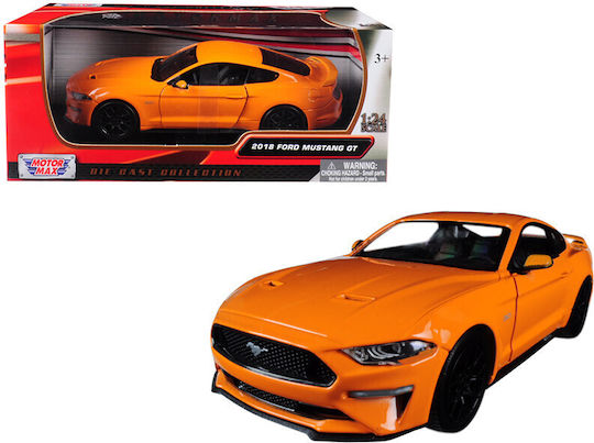 Motormax Ford Φιγούρα Μοντελισμού Αυτοκίνητο Πορτοκαλί σε Κλίμακα 1:24