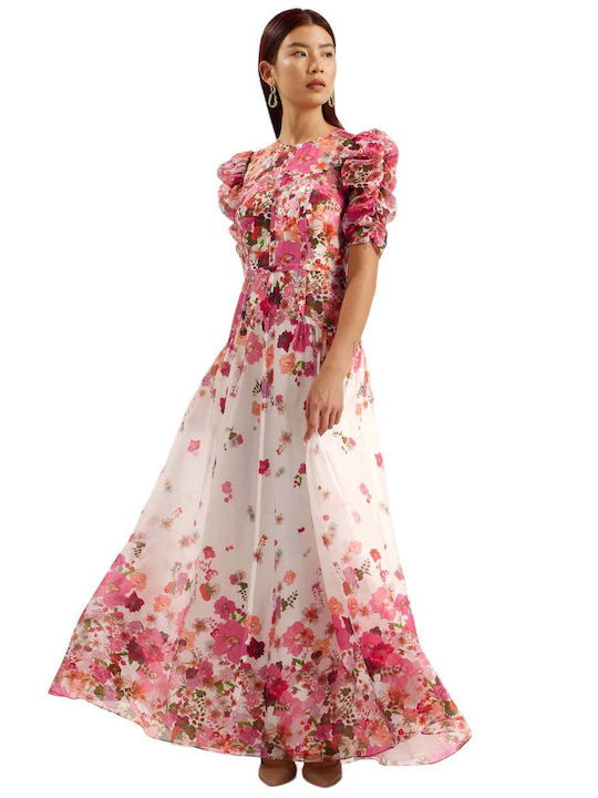 Ted Baker Maxi Φόρεμα Ροζ