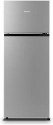 Hisense Хладилник с две врати 206лт Inox RT267D4ADE Hisense Хладилник с две врати 206лт Inox RT267D4ADE