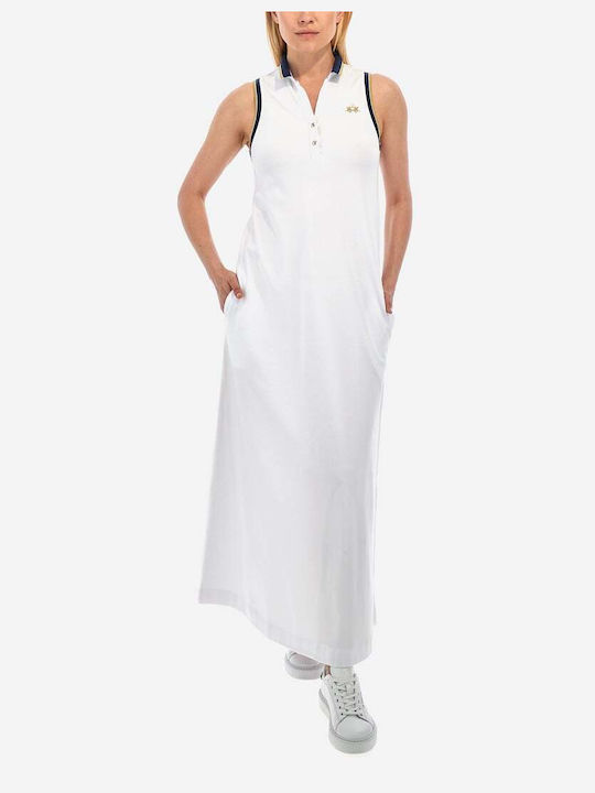La Martina Φόρεμα Λευκό