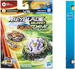 Playing Board Hasbro Beyblade - Burst Quaddrive Destruction Ifritor I7 Vs Stone Nemesis N7 F3962 F3337