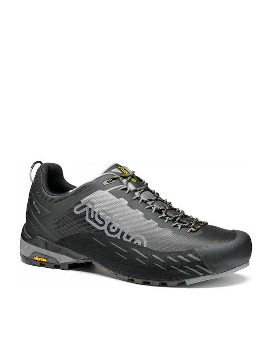 Asolo Eldo Herren Wanderschuhe Wasserdicht mit Gore-Tex Membran Schwarz