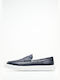 Men's Leather Loafers Blue