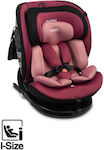 Caretero Mokki Scaun Auto i-Size cu Isofix Dusty Pink 0-36 kg