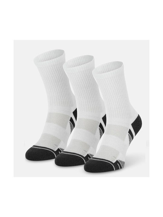Under Armour Perform Tech Athletic Socks White 3 Pairs