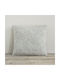 Nima Μαξιλάρι Καναπέ Basida από 100% Βαμβάκι Gray 45x45εκ.