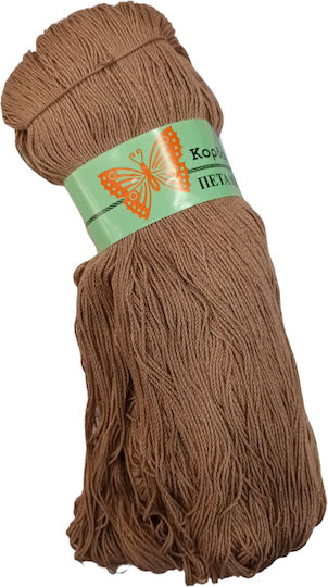 Petalouda Baumwollkordel Braun 750m 200g