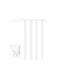 Tpster Shower Curtain White