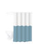 Tpster Shower Curtain 180x180cm Blue