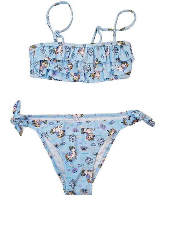 Senses Kids Swimwear Bikini Light Blue