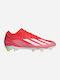 Adidas X Crazyfast League FG Low Football Shoes with Cleats Red