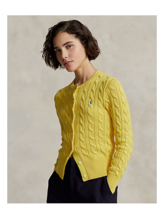 Ralph Lauren Women's Knitted Cardigan Yellow