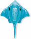 Intex STINGRAY Inflatable Sea Mattress with Handles Light Blue 185x145cm