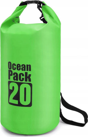 Ocean Pack Sac Uscat De Umar / De Mână 20lt Verde