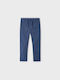 Mayoral Kids Linen Trousers Blue