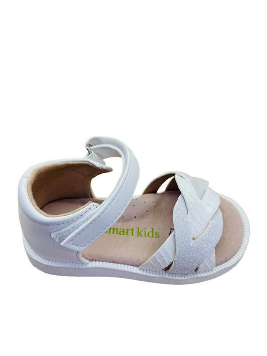 SmartKids Детски Анатомични Бели Сандали