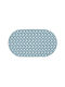 Tpster Αντιολισθητικό Πατάκι Μπάνιου Οβάλ 35953 Μπλε 70x39εκ.