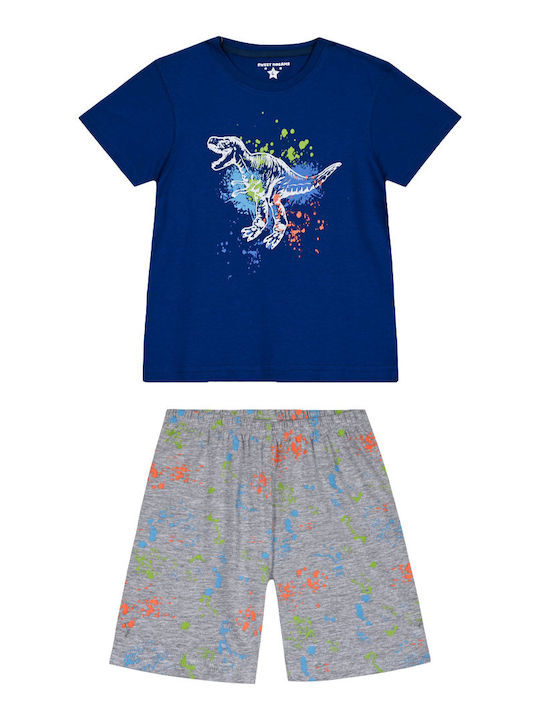 Energiers Kids Pyjamas Summer Cotton Multicolour