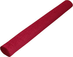 Italian Crepe Paper 180g 50x250 Cm Dark Red 586 Italian Crepe Paper 180g 50x250 Cm Dark Red 586