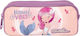Must Team Energy Mermaid Vibes Pencil Case Barrel with 2 Compartments Pink
