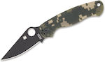 Spyderco Pocket Knife Black