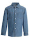 Original Marines Kids Denim Shirt Blue