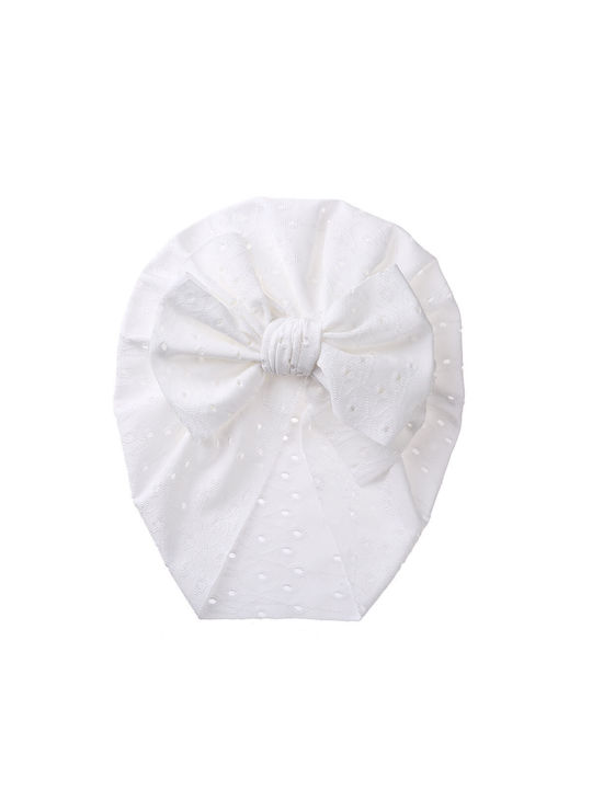 Angelbox Turban în culoarea Alb 1buc