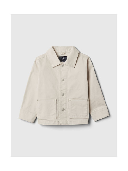 GAP Jachetă casual pentru copii Lung Regular Grey