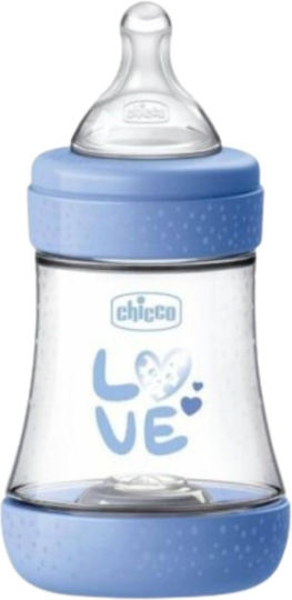 Chicco Πλαστικό Μπιμπερό Perfect 5 Κατά των Κολικών με Θηλή Σιλικόνης για 0+ μηνών 150ml