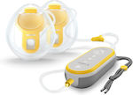 Medela Αυτόματο Ηλεκτρικό Διπλό Θήλαστρο freestyle Hands-Free Γκρι