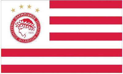 Steagul Olympiacos Poliester 135x90cm